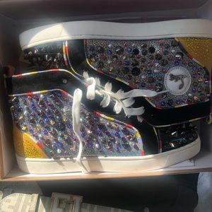 Red bottoms worn once Christian louboutin